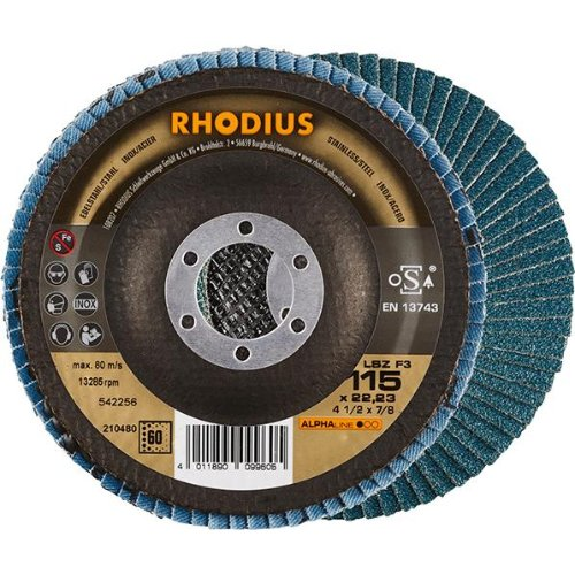 Lamellenschleifsch.LSZ F3115mm K 60 Rhodius Lamellenschleifsch.LSZ F3115mm K 60 Rhodius-Beschreibung lesen