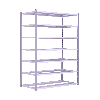 Rayonnage tubulaire ICARE 7 niveaux - Element départ - L94cm x H220 x P50cm - PROVOST