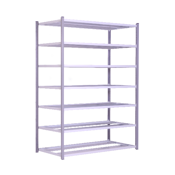 Rayonnage tubulaire ICARE 7 niveaux - Element départ - L94cm x H220 x P50cm - PROVOST-Lire la description