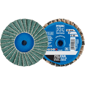 COMBIDISC Mini-Polifan Zirkonkorund 50mm K40-Beschreibung lesen