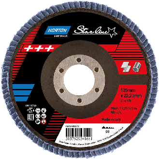 Fächecheibe Starline 125 mm P60-Beschreibung lesen