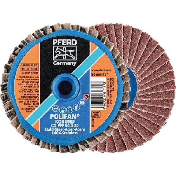 Mini-Polifan COMBIDISC 75mm K 40 Korund Pferd Mini-Polifan COMBIDISC 75mm K 40 Korund Pferd-Beschreibung lesen