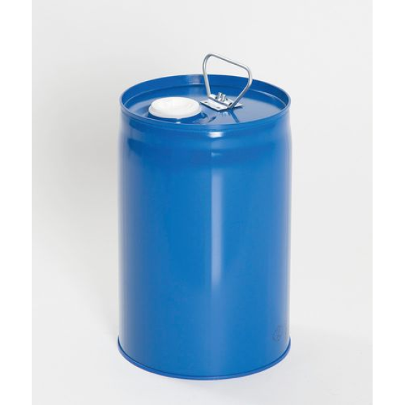 Bidon de sécurité, en acier peint avec doublure intérieure en PE, contenu 12 litres-Lire la description