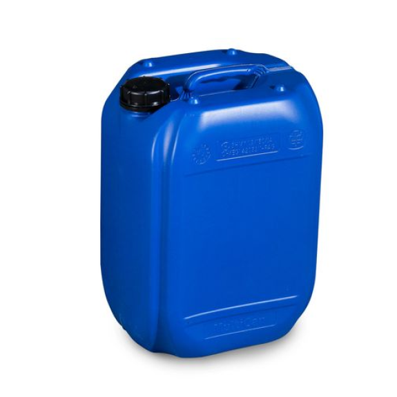 Bidon en polyéthylène (PE), antistatique, 20 litres, bleu-Lire la description