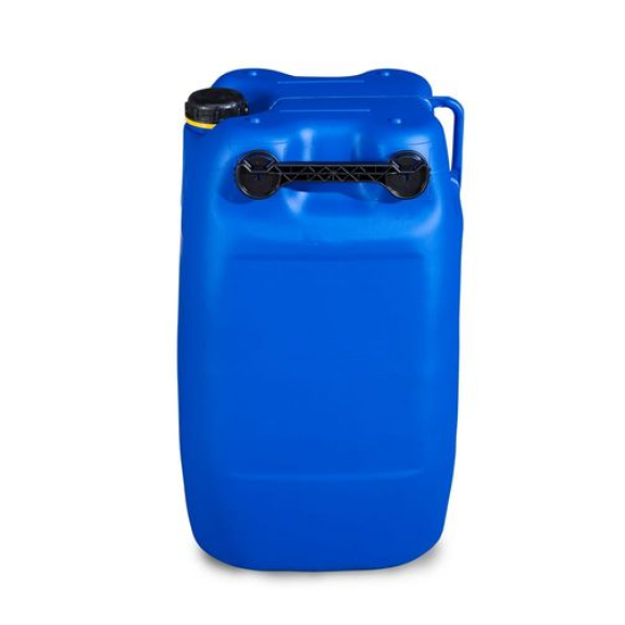 Bidon en polyéthylène (PE), 60 litres, bleu-Lire la description