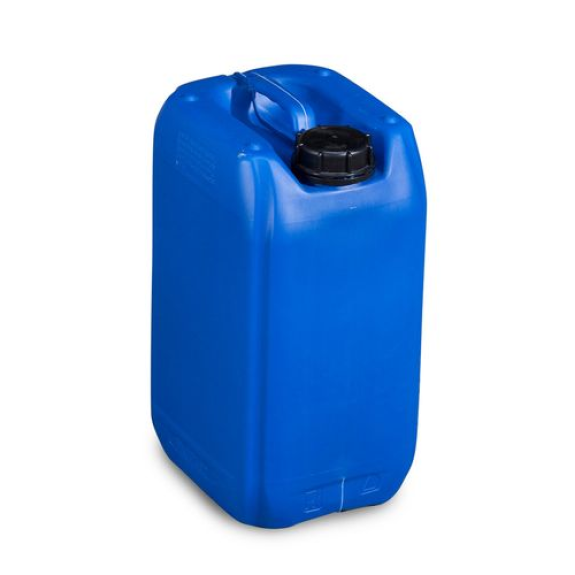 Bidon en polyéthylène (PE), antistatique, 12 litres, bleu-Lire la description