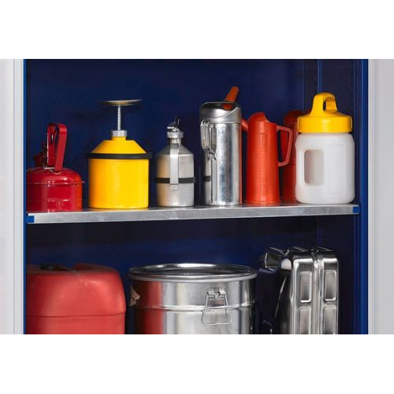Etagère pour armoire pour produits chimiques Easy, avec matériel de fixation-Lire la description