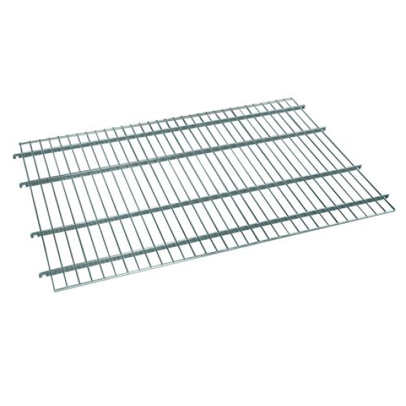Etagère intermédiaire grillagée, pour conteneurs en acier, 800 x 1200 mm, sans rebord-Lire la description