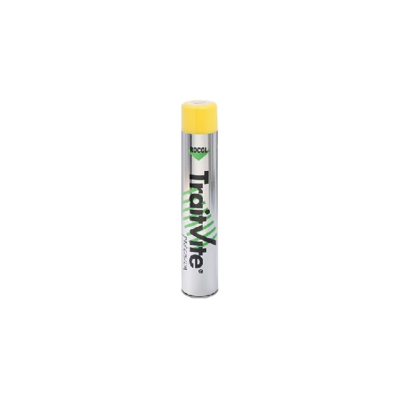 Aérosol traitvite  - Couleur: Jaune | Indication: Danr /attention | N° RAL: RAL 1023-Lire la description
