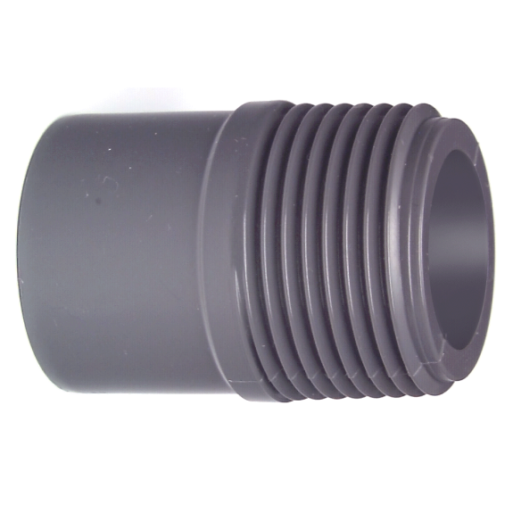 Mamelon PVC-U PN10 d20-1/2"-Lire la description