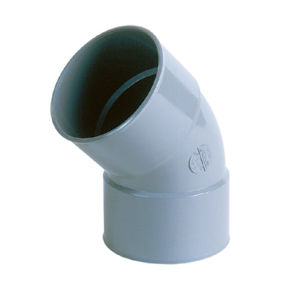 Coude FF 45° PVC décharge  Ø 315*-Lire la description