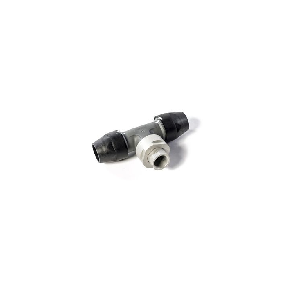 Raccord Té union taraudé AIRnet - PA - Ø ext. Tube : 158mm - Ø racc.: G1" - 16bar - 65°C Raccord Té union taraudé AIRnet - PA - Ø ext. Tube : 158mm - Ø racc.: G1" - 16bar - 65°C-Lire la description