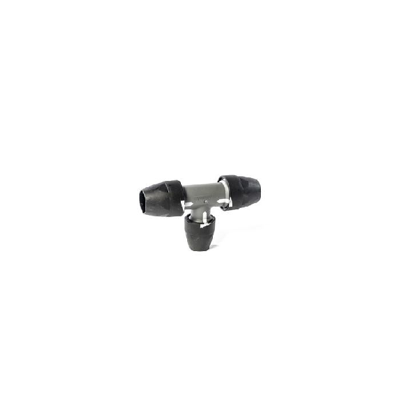 Raccord Té union réduit AIRnet - PA - Ø ext. 1 Tube : 158mm - Ø ext. 2 Tube : 100mm - 16bar - 65°C Raccord Té union réduit AIRnet - PA - Ø ext. 1 Tube : 158mm - Ø ext. 2 Tube : 100mm - 16bar - 65°C-Lire la description