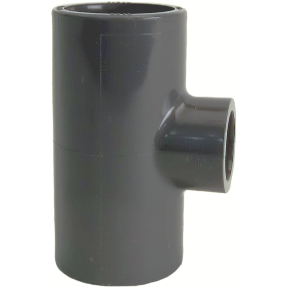Té de réduction 90° en PVC PN10-Lire la description