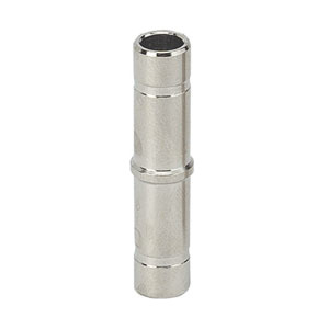 Raccords pour tubes - Double - Laiton nickelé - Union - Ø4 mm - 16 bar-Lire la description