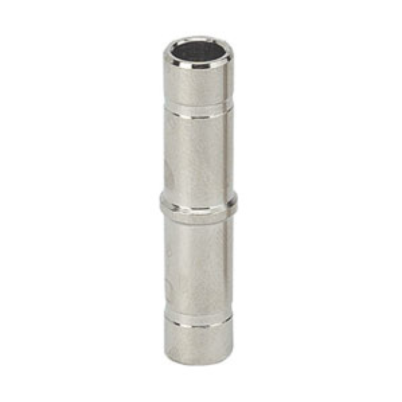Raccords pour tubes - Double - Laiton nickelé - Union - Ø4 mm - 16 bar-Lire la description