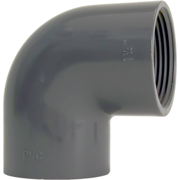 Coude 90° PVC-U PN10 1"-Lire la description