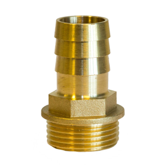 Bout porte tuyau mâle laiton  Ø 3"  ( cannelure 75 mm )*-Lire la description