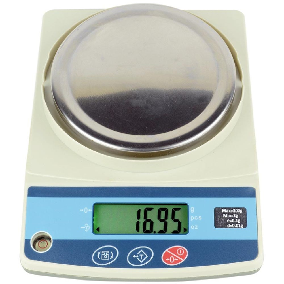 Balance de précision, Capacité: 300 g x 0,01 g-Lire la description