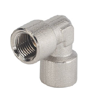 Raccords pour tubes - Coude - Laiton nickelé - 3/4" - 3/4" F - 60 bar-Lire la description