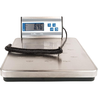 Balance avec plateau renforcé, Capacité: 150 kg x 50 g-Lire la description