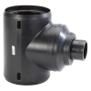 Raccord T90red isol PE100 SDR11 PN16 d90-d75