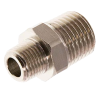 Raccord en laiton  Série A2 - mamelon conique inégal R 1/8" - R 1/4" - max. 60 bar