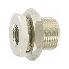 Raccords pour tubes - Traversée de cloison - Laiton nickelé - 3/4" - 60 bar