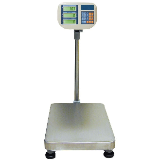 Balance compteuse PRO avec colonne, Capacité: 300 kg x 50 g-Lire la description