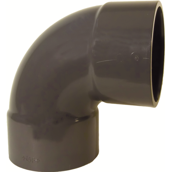Courbe 90° PVC-U PN10 d225 Courbe 90° PVC-U PN10 d225-Lire la description