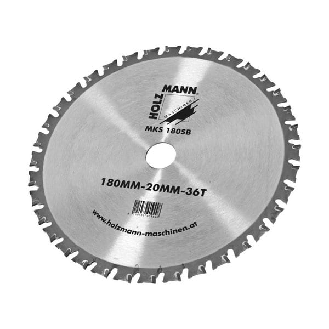 Lame de rechange diamètre 180 x 20mm - 36 dents-Lire la description