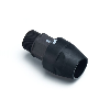 Raccord droit fileté AIRnet - PA - Ø ext. Tube : 80mm - Ø racc.: R3" - 16bar - 65°C