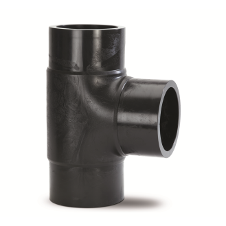 Té 90° égal LS PE100 noir SDR11 d315-Lire la description