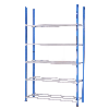 Tablettes pour rayonnage tubulaire AXEL 100 x 60cm x2