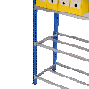 Tablettes pour rayonnage tubulaire AXEL 100 x 60cm x2