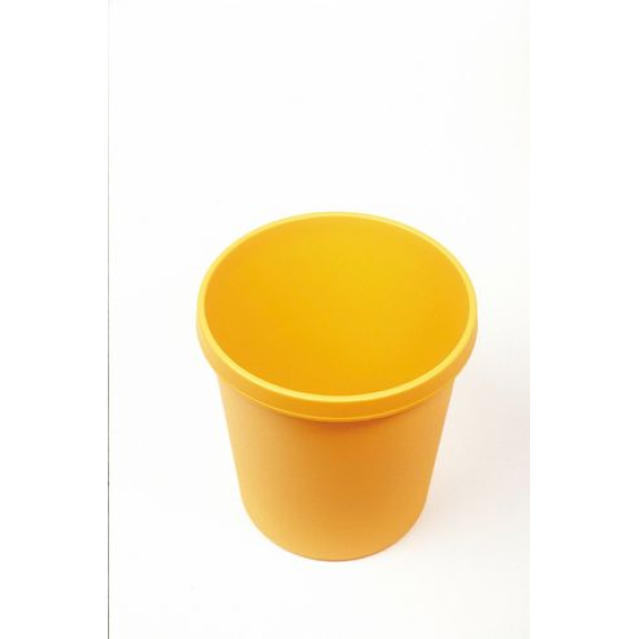 Corbeille à papier avec rebord, 30 litres, rouge Corbeille à papier avec rebord, 30 litres, rouge-Lire la description
