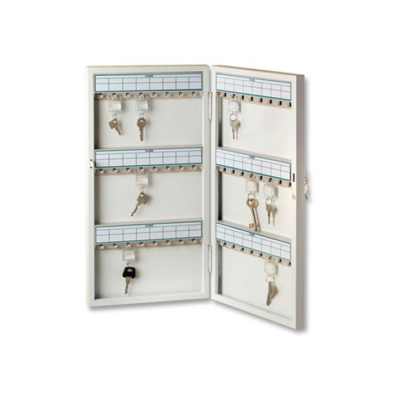 Armoire à clés 6750/96 R, avec 96 crochets-Lire la description