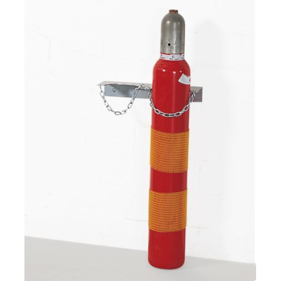 Support mural pour bouteilles de gaz WH 140-S, en acier galvanisé, pour 2 bouteilles Ø 140 mm max Support mural pour bouteilles de gaz WH 140-S, en acier galvanisé, pour 2 bouteilles Ø 140 mm max-Lire la description