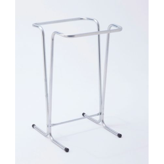 Support stationnaire pour sacs poubelle de 120 litres, galvanisé Support stationnaire pour sacs poubelle de 120 litres, galvanisé-Lire la description