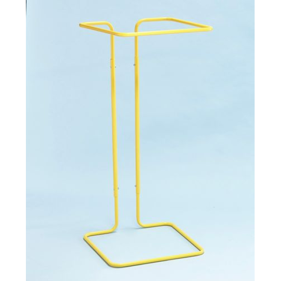 Support stationnaire pour sacs poubelle de 400 litres, jaune Support stationnaire pour sacs poubelle de 400 litres, jaune-Lire la description
