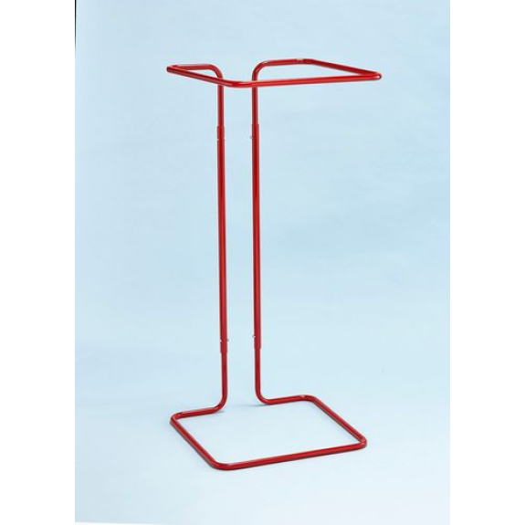 Support stationnaire pour sacs poubelle de 400 litres, rouge Support stationnaire pour sacs poubelle de 400 litres, rouge-Lire la description