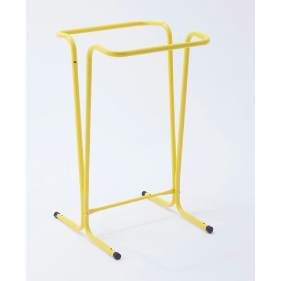 Support stationnaire pour sacs poubelle de 120 litres, jaune Support stationnaire pour sacs poubelle de 120 litres, jaune-Lire la description