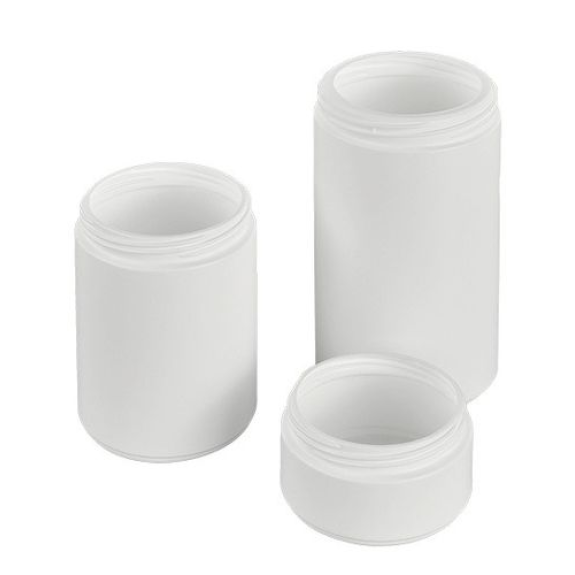 Boîtes de conditionnement en PEHD, qualité alimentaire, 250 ml (sans couvercle), 24 pièces-Lire la description
