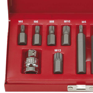 Coffret d'embouts de vissages XZN 1/2 A 10 mm M5 à M12 kstools-Lire la description
