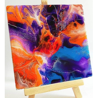 ART PRO DELUXE Résine Epoxy transparente à Haute Viscosité : Motifs Détaillés et Parfaits ! - 9 kg-Lire la description