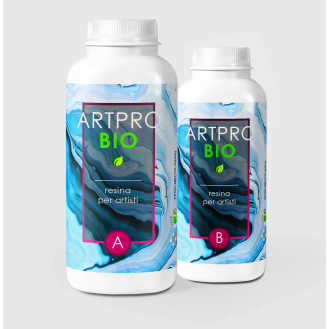 ART PRO BIO Résine Transparente Bio-Durable, pour Créer en Protégeant la Nature - 8.33 kg-Lire la description