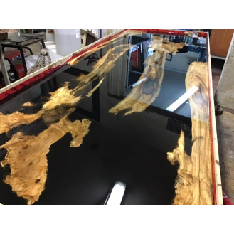 EPOXYTABLE 5-FIVE Résine Epoxy pour Tables  Coulées parfaites jusquà 5 cm - 30 KG-Lire la description