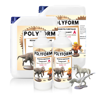 POLYFORM  Résine Polyuréthane Bi composant - 1 KG  Prête en 5 minutes  Meilleure Qualité Prix !-Lire la description