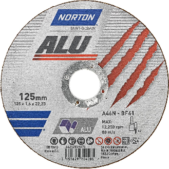 Trennscheibe Alu gerade 125x1,6 mm-Beschreibung lesen