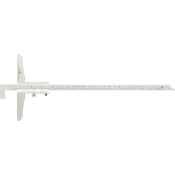 Tiefenmessschieber mit abgesetztem Messstift 1/20 150x100mm HP Tiefenmessschieber mit abgesetztem Messstift 1/20 150x100mm HP-Beschreibung lesen